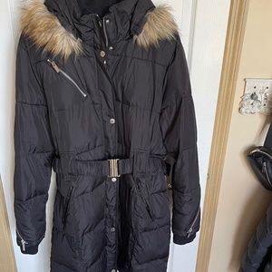 Rachel Roy long puff jacket